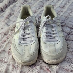 Adidas Pro Model Sneakers White/Gold Predator Classic Retro Leather Size 8.5